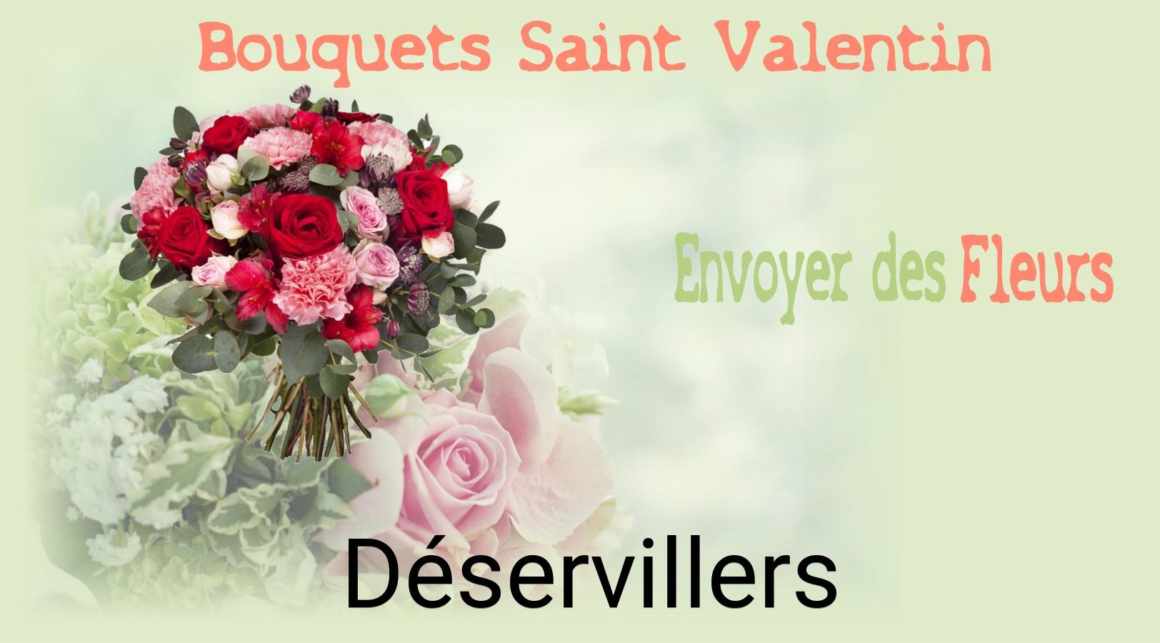 Roses de Saint-Valentin livrées à Déservillers